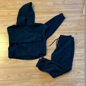 Black sweatsuit